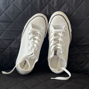Converse white sneakers